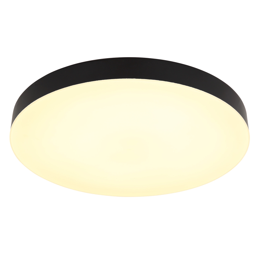 Globo - LED Plafon LED/36W/230V 3000K/4000K/6500K śr. 40 cm czarny