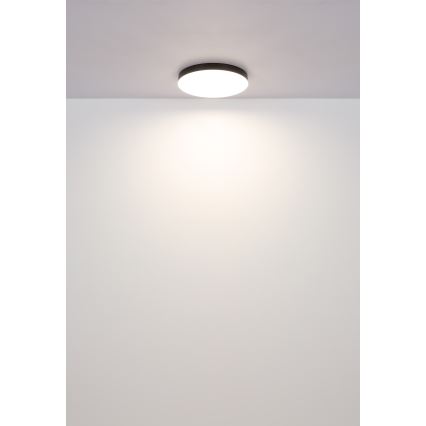 Globo - LED Plafon LED/50W/230V 3000K/4000K/6500K śr. 50 cm czarny