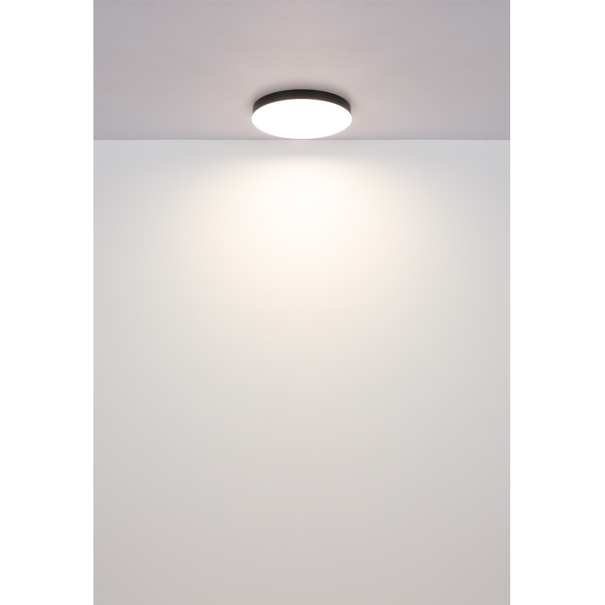 Globo - LED Plafon LED/50W/230V 3000K/4000K/6500K śr. 50 cm czarny