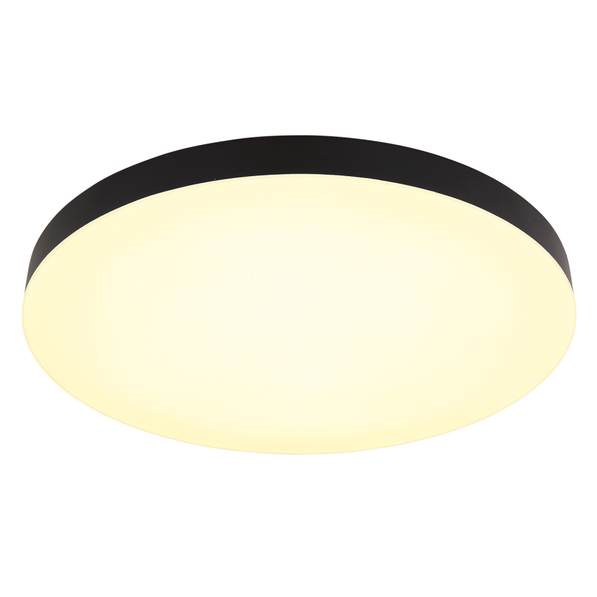Globo - LED Plafon LED/50W/230V 3000K/4000K/6500K śr. 50 cm czarny