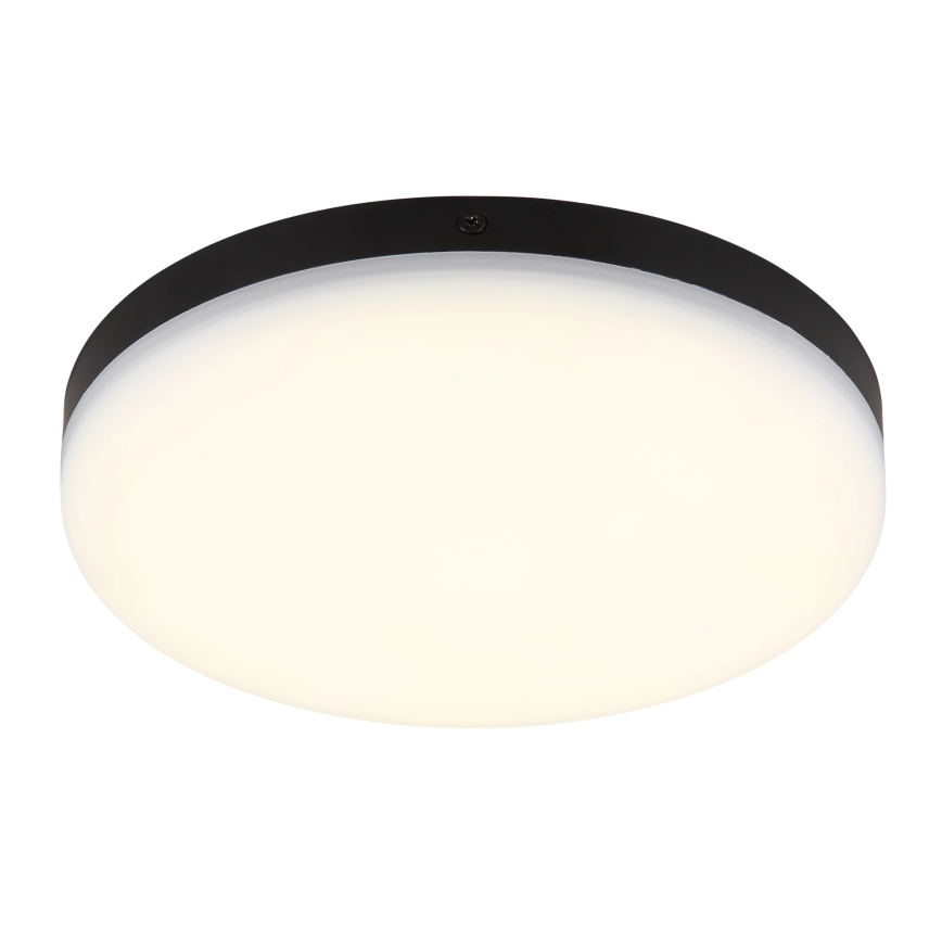 Globo - LED Plafon LED/12W/230V 4000K śr. 22 cm czarny