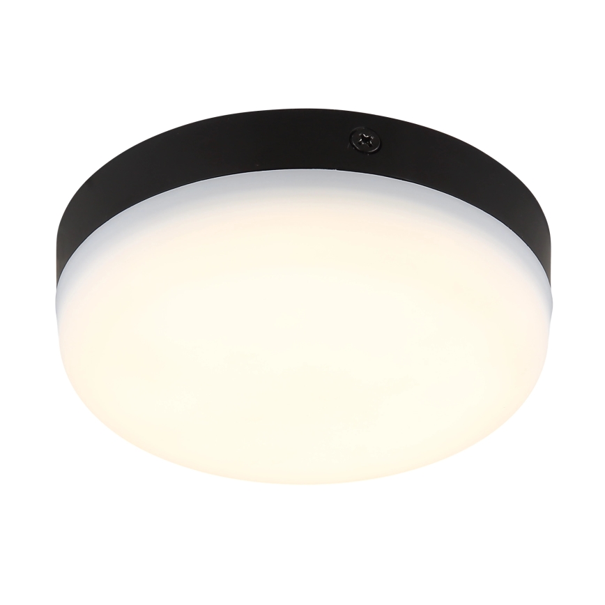 Globo - LED Plafon LED/8W/230V 4000K śr. 12 cm czarny