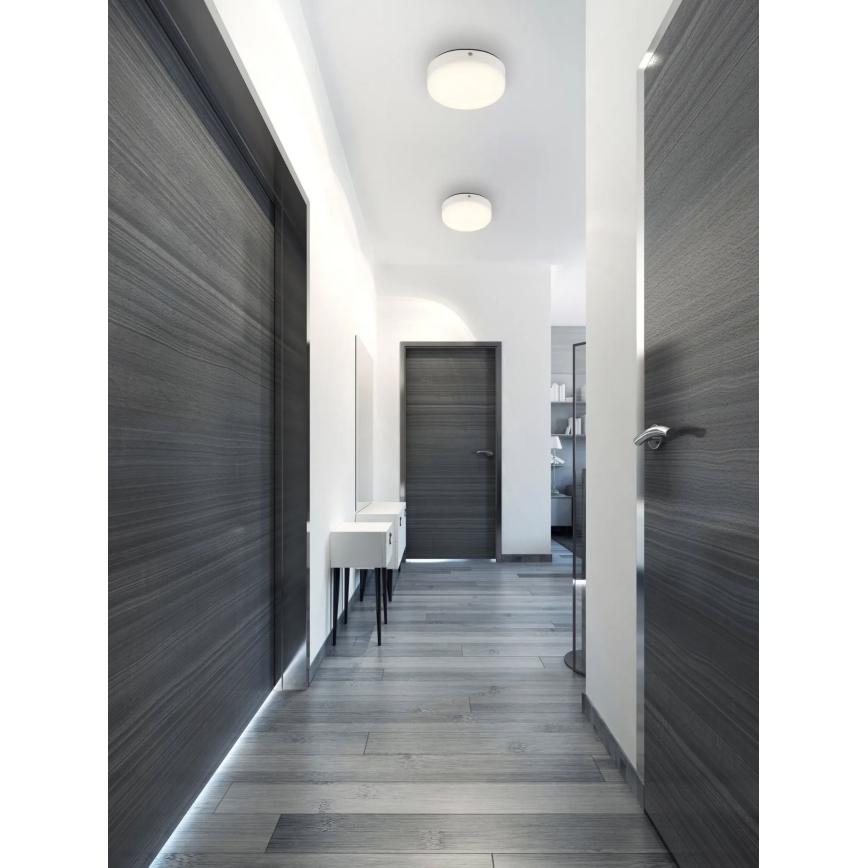 Globo - LED Plafon LED/8W/230V 4000K śr. 12 cm biały