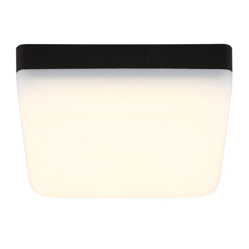 Globo - LED Plafon LED/8W/230V 4000K 12x12 cm czarny