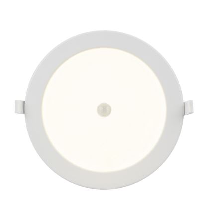 GLOBO 12392-18S - LED Łazienkowe oświetlenie natynkowe z czujnikiem POLLY 1xLED/18W IP44