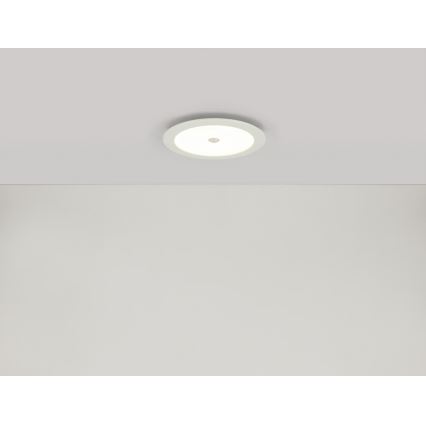 GLOBO 12392-18S - LED Łazienkowe oświetlenie natynkowe z czujnikiem POLLY 1xLED/18W IP44