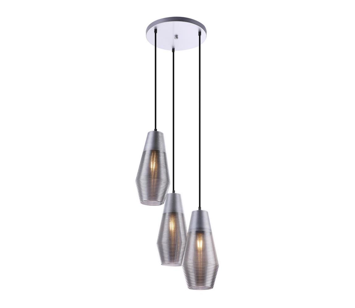 Globo 15044-3 - Żyrandol na lince WAYNE 3xE27/60W/230V