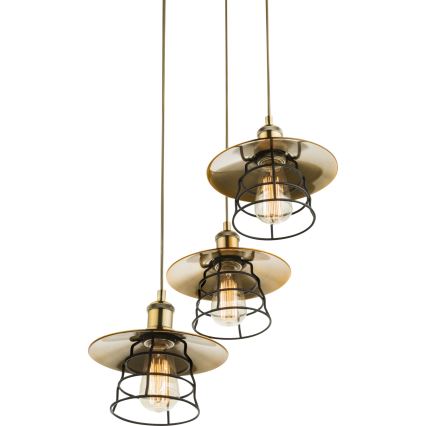 Globo - Żyrandol na lince 3xE27/60W/230V