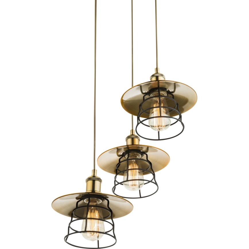 Globo - Żyrandol na lince 3xE27/60W/230V