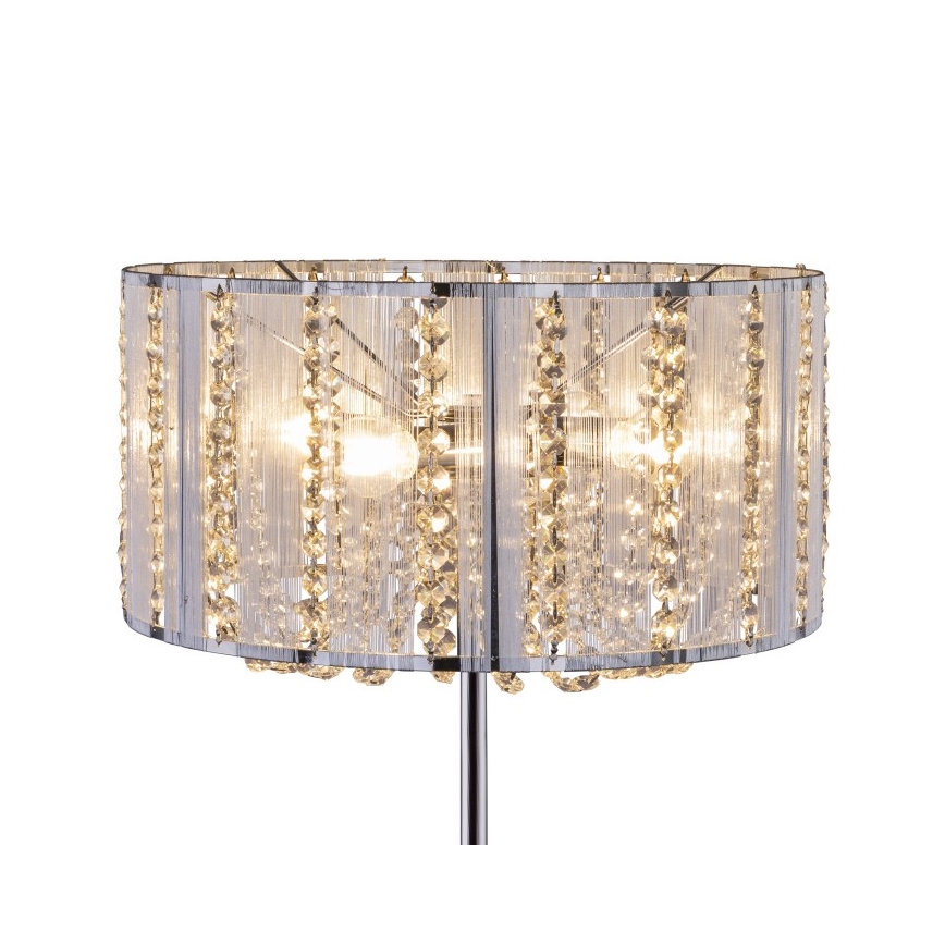 Globo - Kryształowa lampa stojąca 4xE14/40W/230V