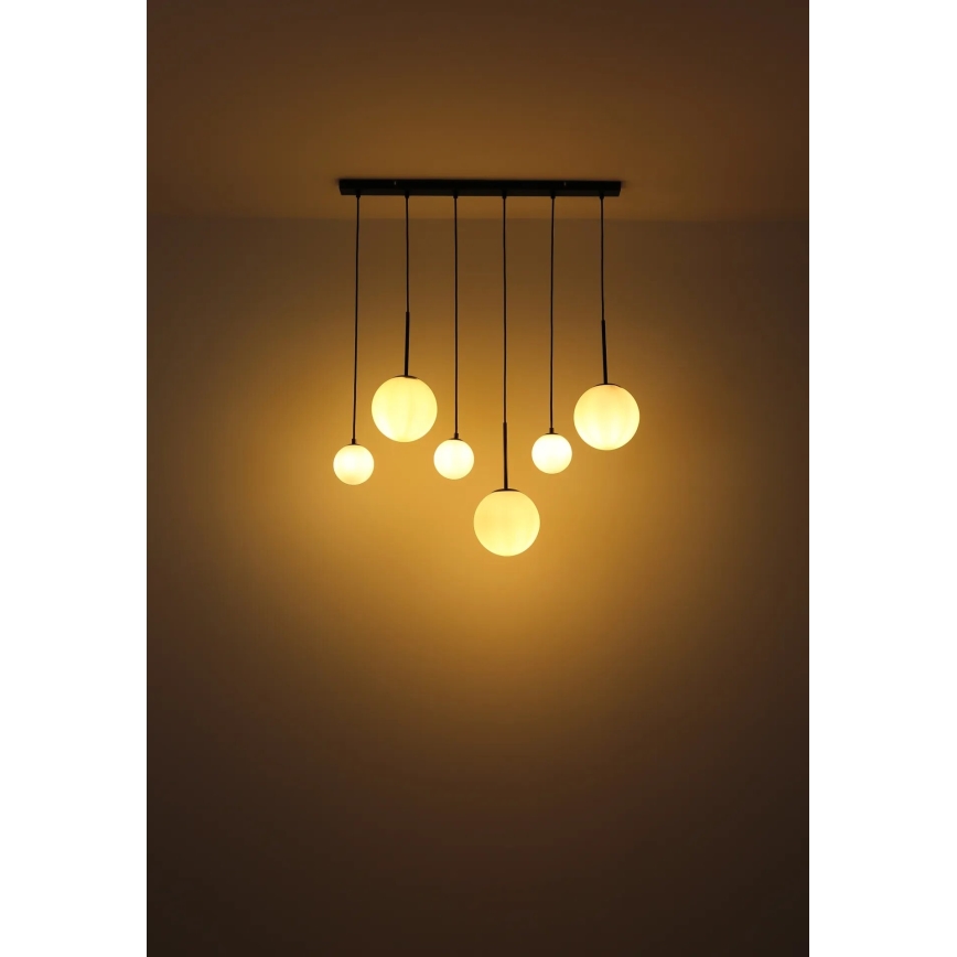 Globo - Żyrandol na lince 3xE27/9W/230V + 3xG9/5W