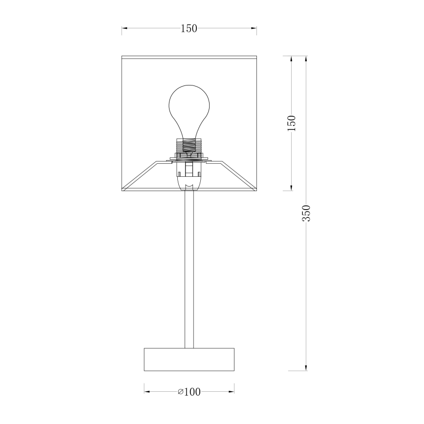 Globo - Lampa stołowa 1xE14/40W/230V