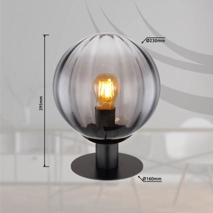 Globo - Lampa stołowa 1xE27/12W/230V