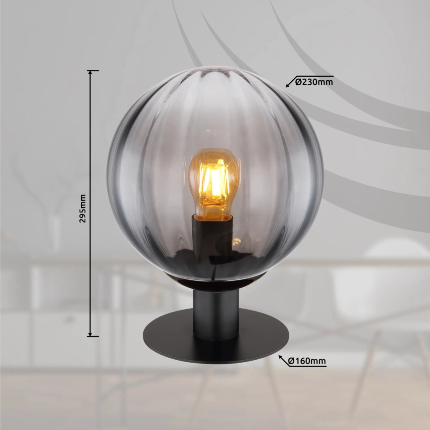 Globo - Lampa stołowa 1xE27/12W/230V