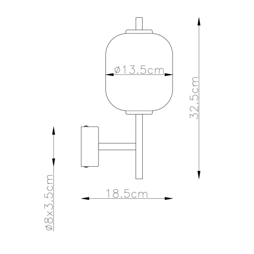 Globo - LED Kinkiet LED/7W/230V
