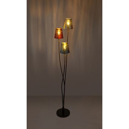 GLOBO 15266-3S -Lampa podłogowa TICON 3xE14/25W/230V