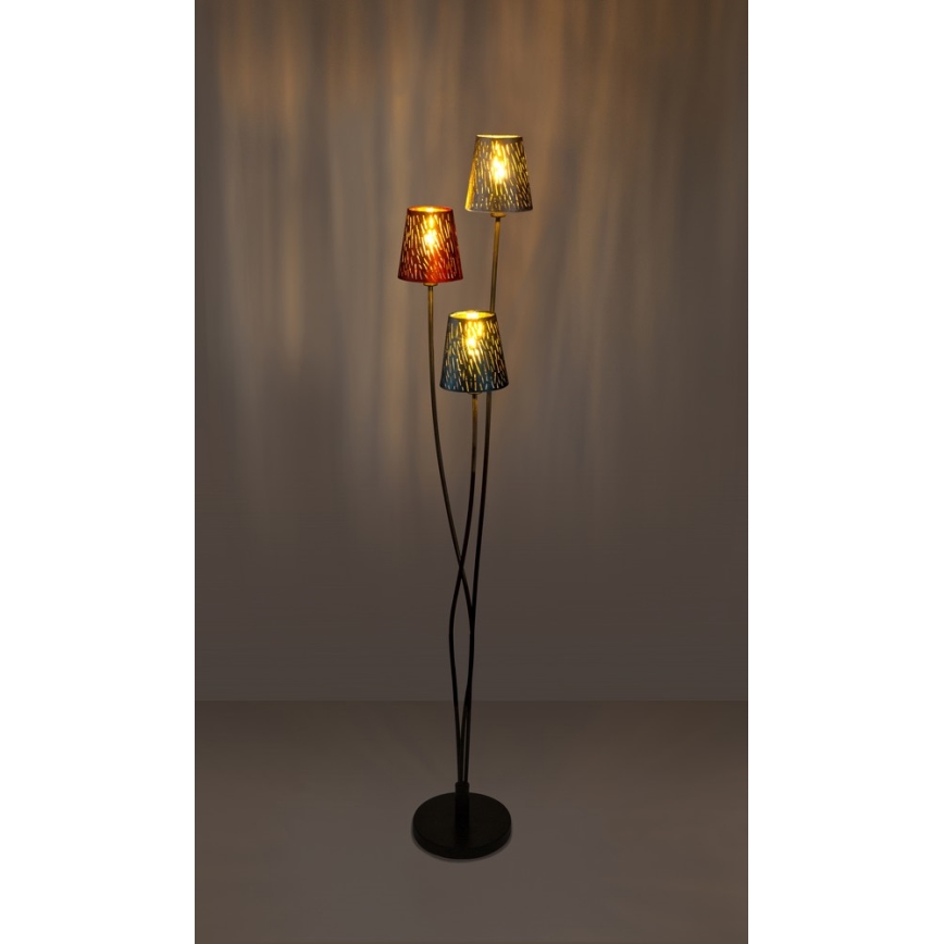 GLOBO 15266-3S -Lampa podłogowa TICON 3xE14/25W/230V