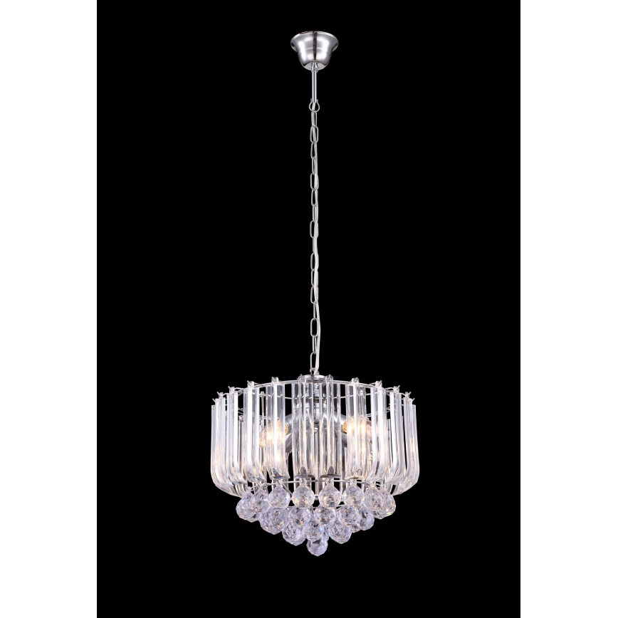 Globo - Żyrandol na łańcuchu 4xE14/40W/230V