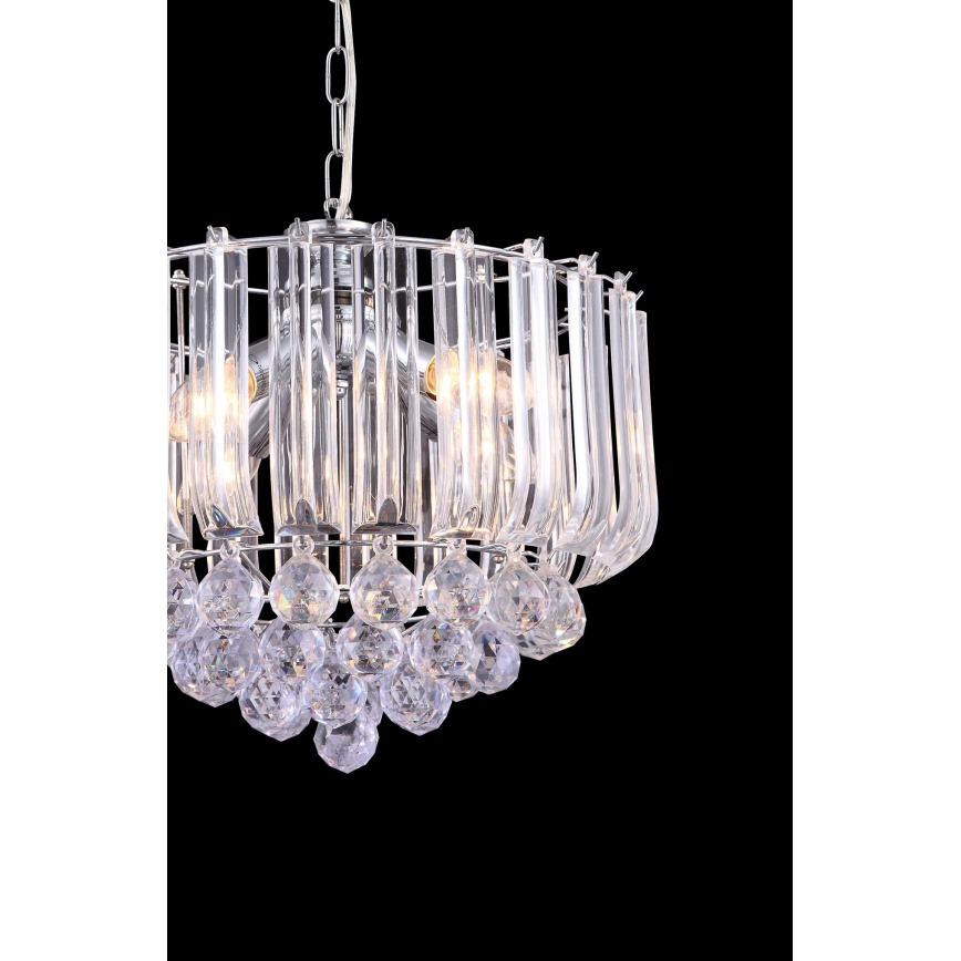 Globo - Żyrandol na łańcuchu 4xE14/40W/230V