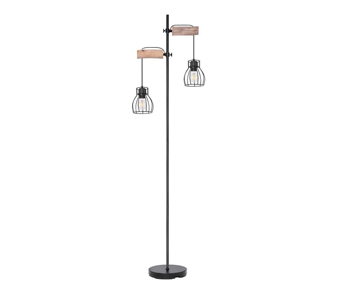 Globo 15326-2SN - Lampa podłogowa MINA 2xE27/40W/230V