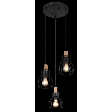 Globo - Żyrandol na lince 3xE27/40W/230V