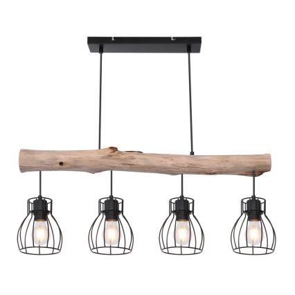 Globo - Lampa wisząca na linkę 4xE27/40W/230V