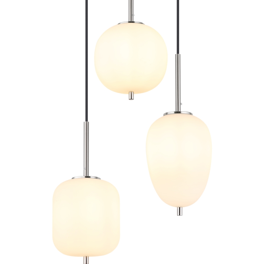 Globo - Żyrandol na lince 3xE14/40W/230V chrom błyszczący