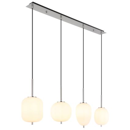 Globo - Żyrandol na lince 4xE14/40W/230V biały