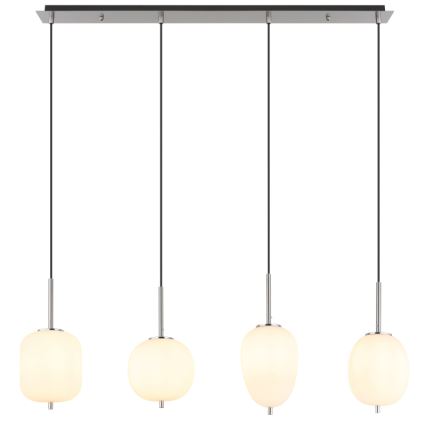 Globo - Żyrandol na lince 4xE14/40W/230V biały