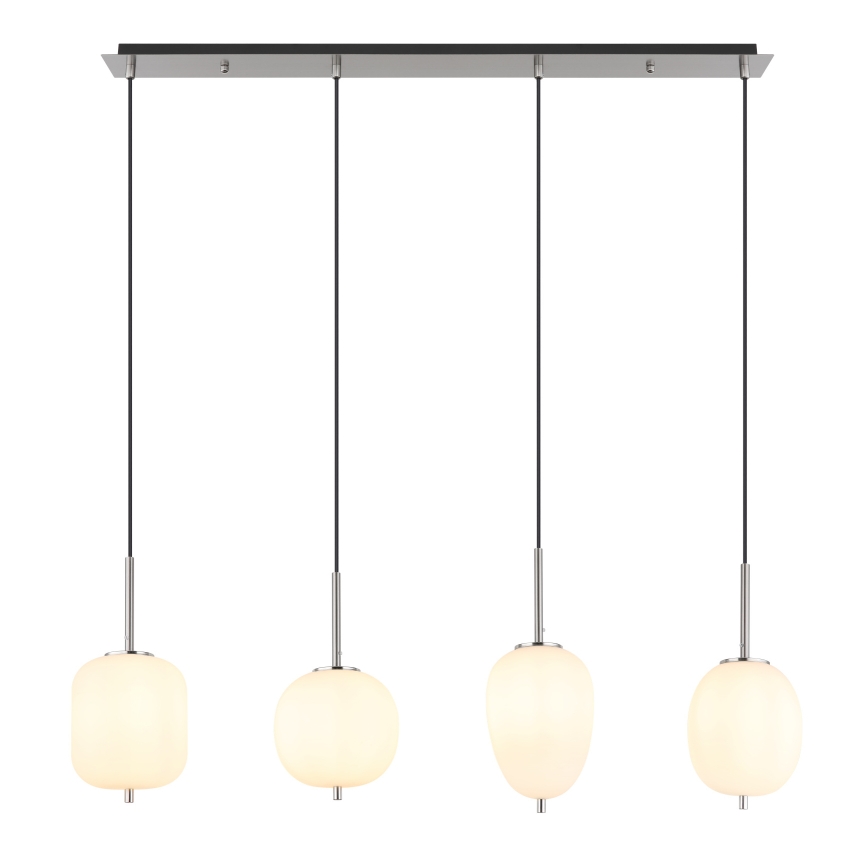 Globo - Żyrandol na lince 4xE14/40W/230V biały