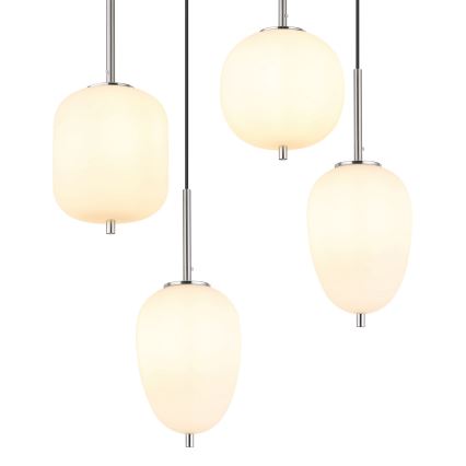 Globo - Żyrandol na lince 6xE14/40W/230V chrom błyszczący