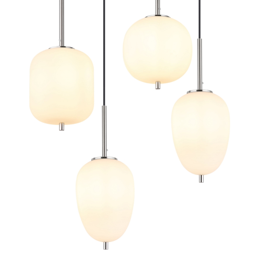 Globo - Żyrandol na lince 6xE14/40W/230V chrom błyszczący