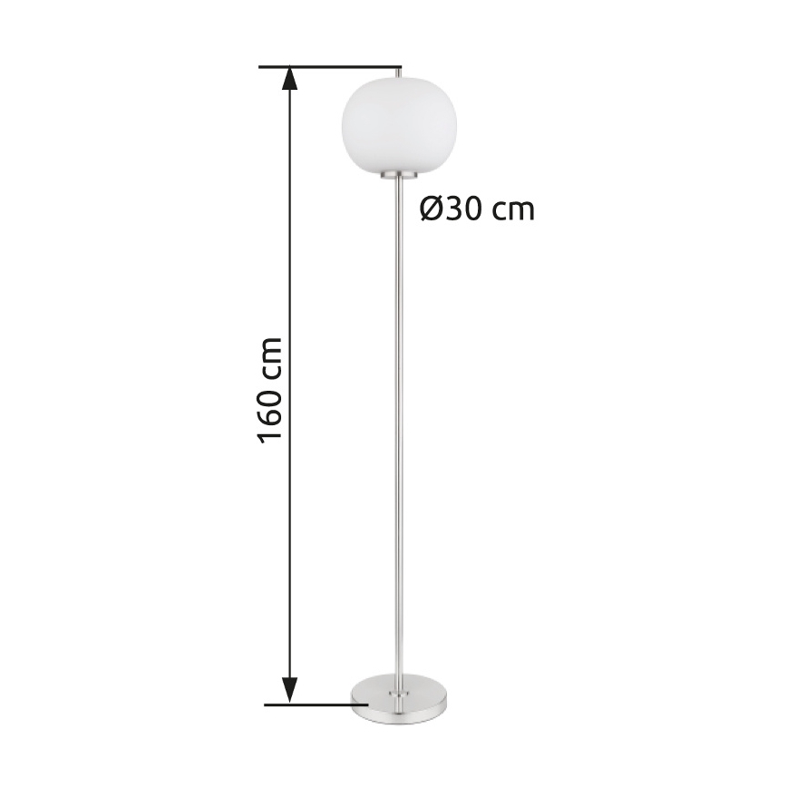 Globo - Lampa podłogowa 1xE27/60W/230V