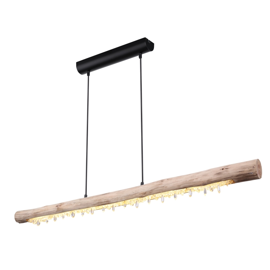Globo 15354-20 - LED ściemnialna lampa wisząca na linku FELICITAS LED/25W/230V beżowa