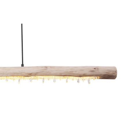 Globo 15354-20 - LED ściemnialna lampa wisząca na linku FELICITAS LED/25W/230V beżowa