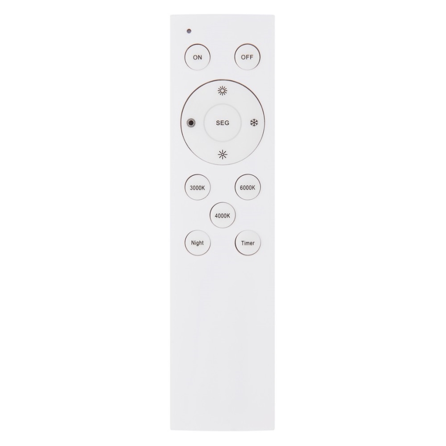 Globo - LED Ściemniana lampa sufitowa LED/24W/230V 3000-6000K + remote control