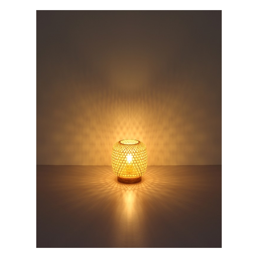 Globo - Lampa stołowa 1xE27/60W/230V bambus