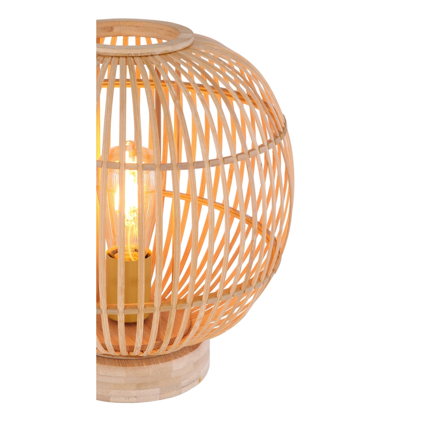 Globo - Lampa stołowa 1xE27/60W230V bambus