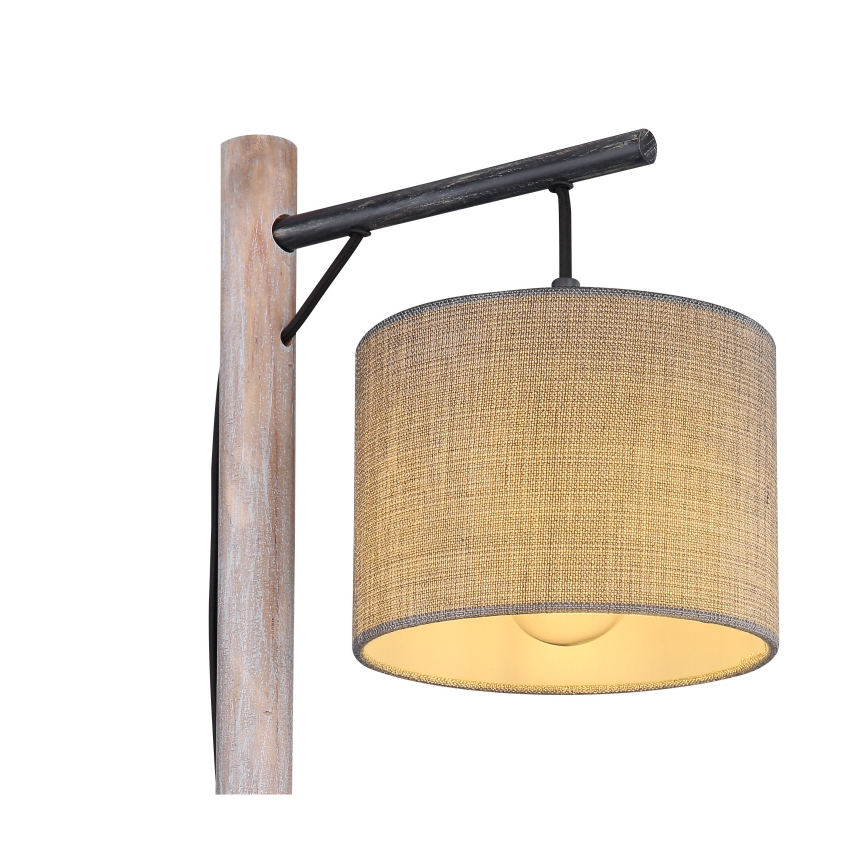 Globo - Lampa stołowa 1xE27/40W/230V sosna