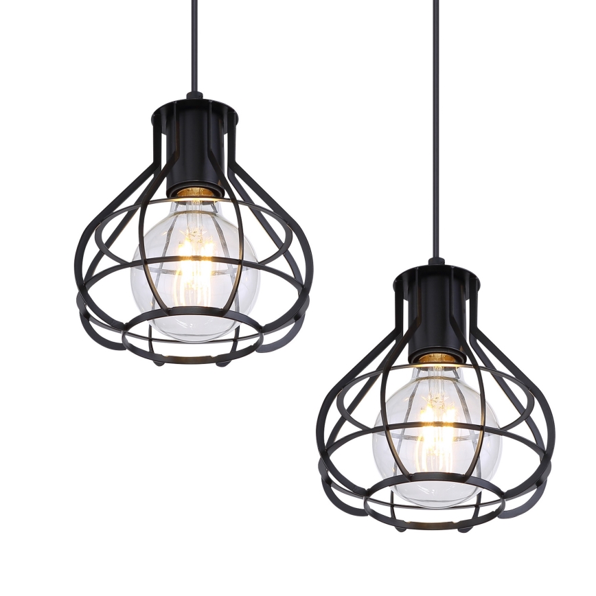 Globo - Żyrandol na lince 4xE27/60W/230V