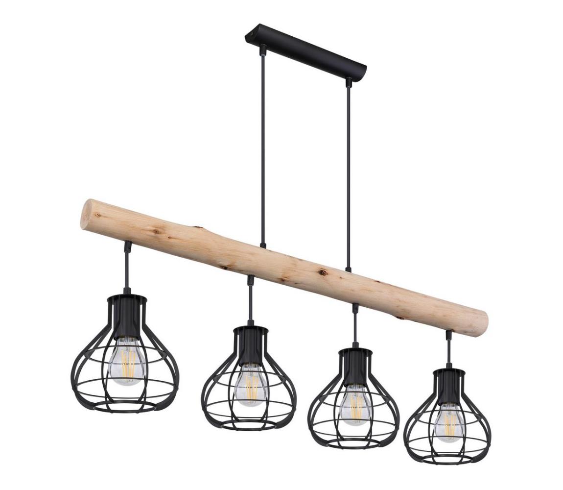 Globo 15388-4H - Żyrandol na lince CLASTRA 4xE27/60W/230V