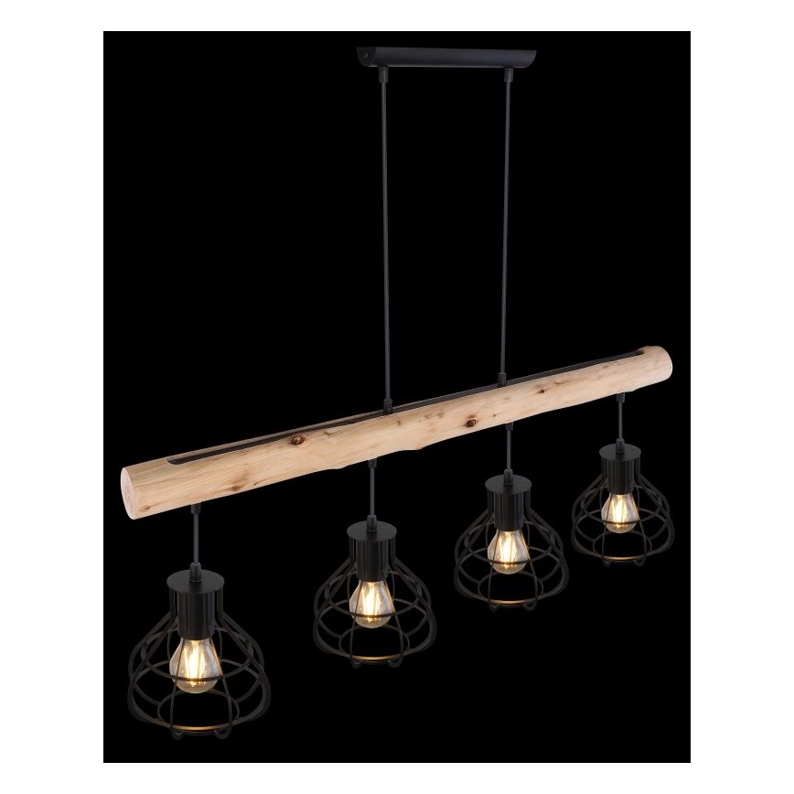 Globo - Żyrandol na lince 4xE27/60W/230V
