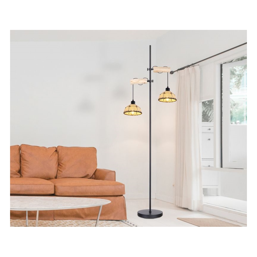 Globo - Lampa podłogowa 2xE27/60W/230V