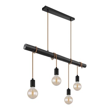 Globo 15459-4H - Żyrandol na lince LEO 4xE27/60W/230V