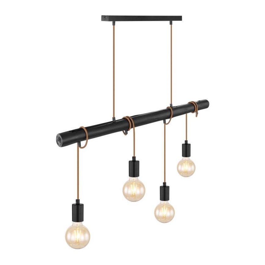 Globo 15459-4H - Żyrandol na lince LEO 4xE27/60W/230V