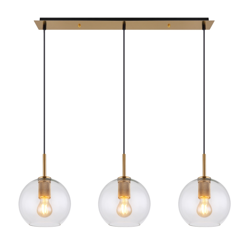 Globo - Żyrandol na lince 3xE27/60W/230V