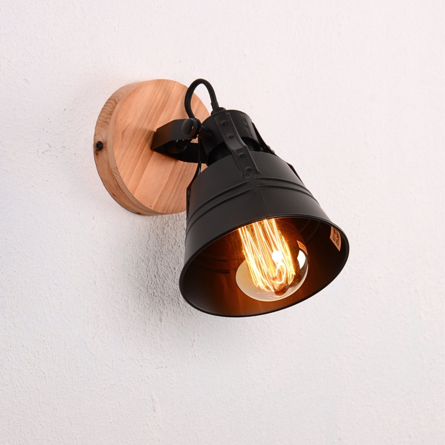 Globo - Kinkiet punktowy 1xE27/60W/230V jodła