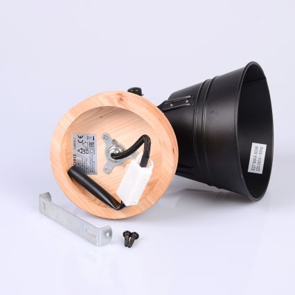 Globo - Kinkiet punktowy 1xE27/60W/230V jodła