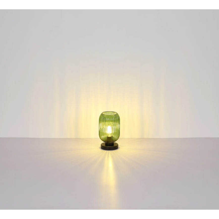 Globo - Lampa stołowa 1xE27/40W/230V zielony