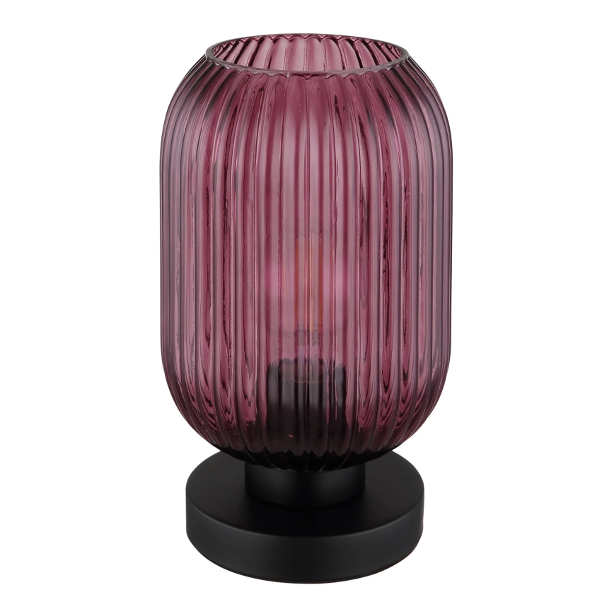 Globo - Lampa stołowa 1xE27/40W/230V fioletowy